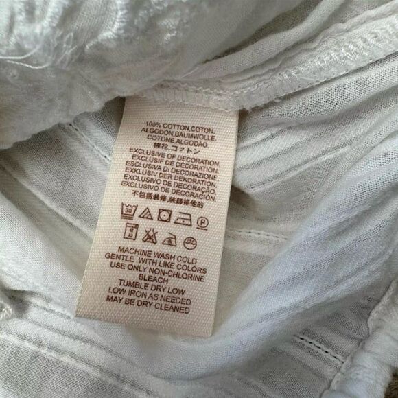 Free People Follow Your Heart Top Ivory embroidered - Picture 4 of 9